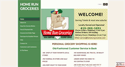 Desktop Screenshot of homerungroceries.com